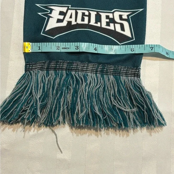 NFL Philadelphia Eagles 100% Polyester Scarf With Fringe (Good Condition) - Picture 2 of 6